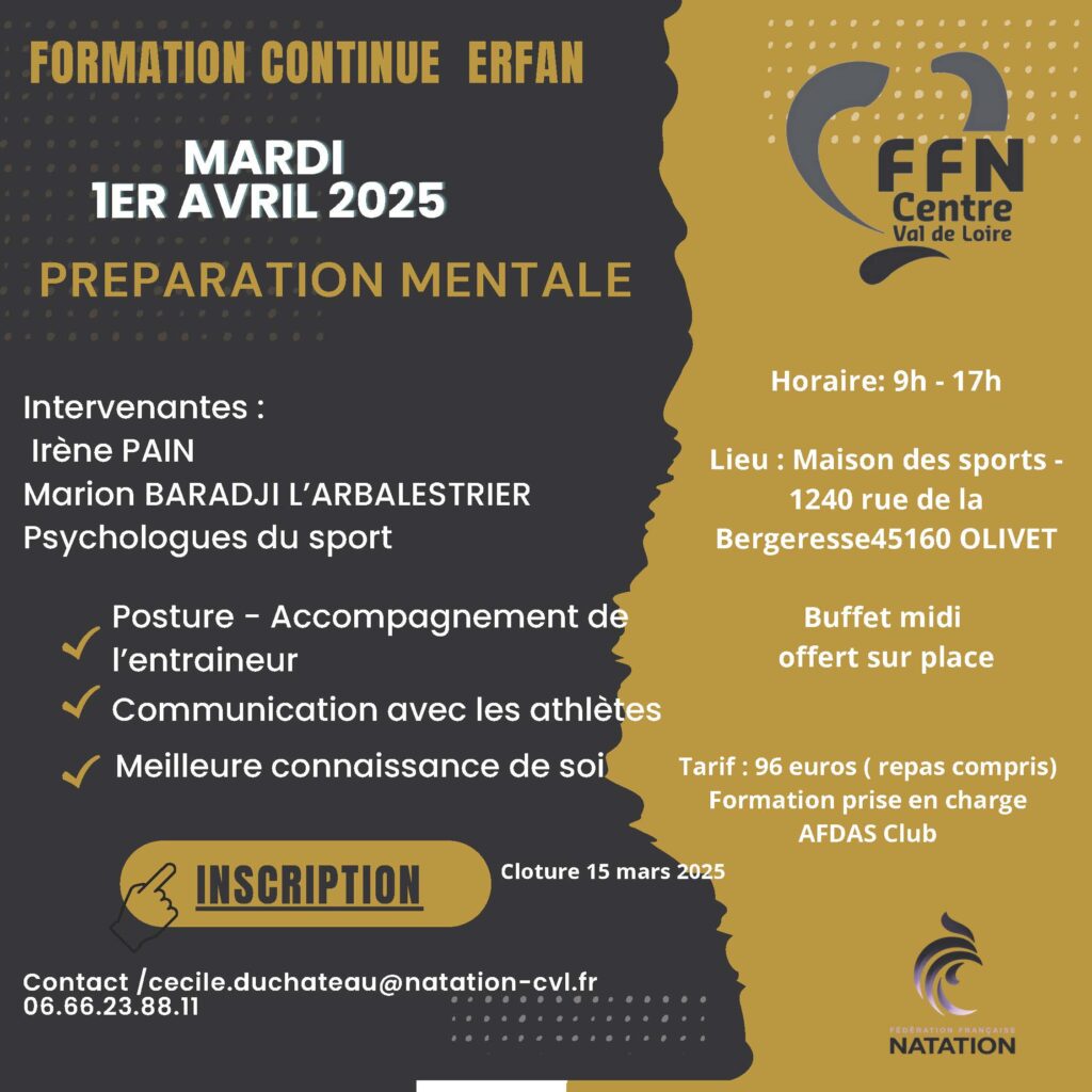 Formation continue Entraineurs toutes disciplines