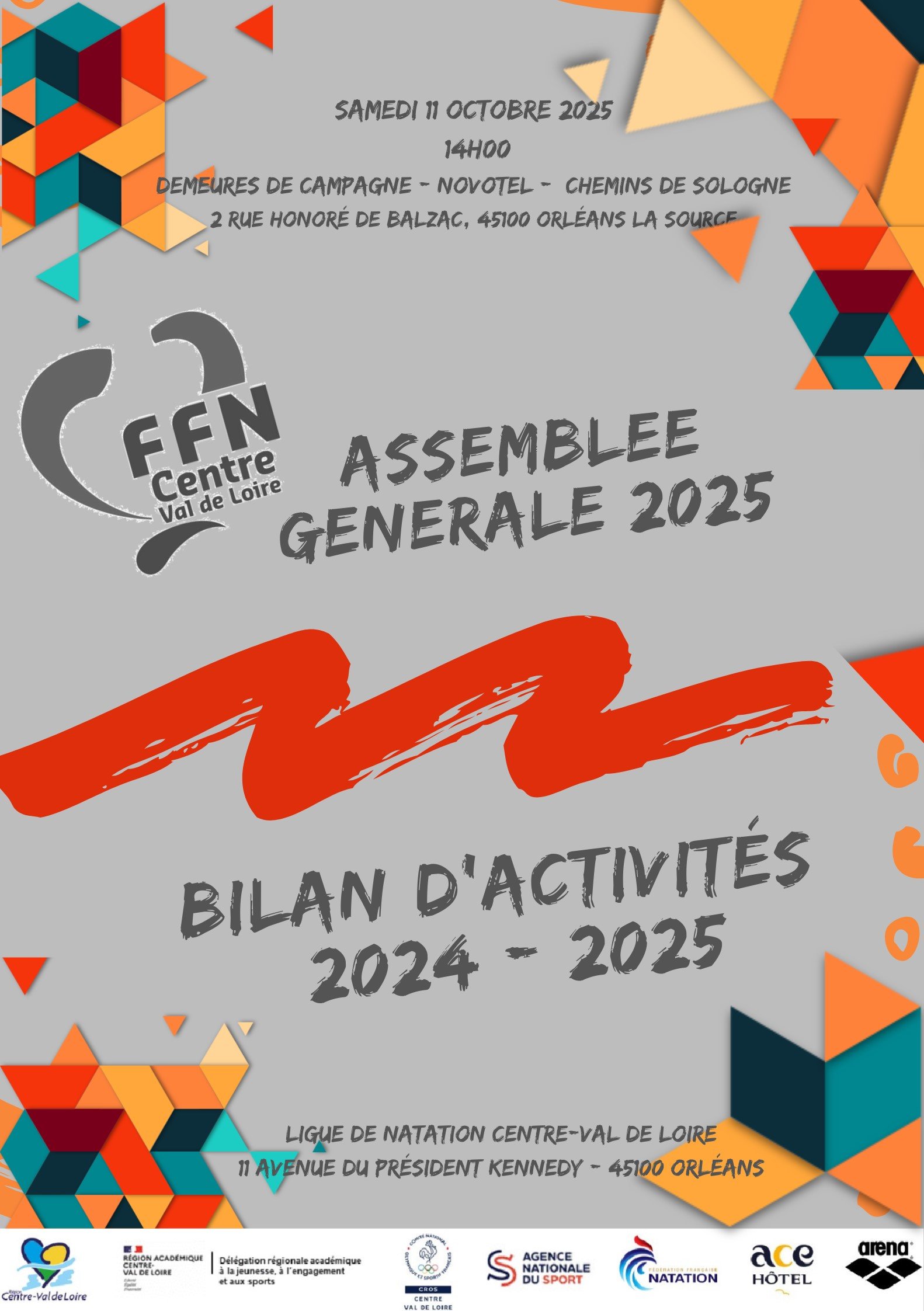 AG de la LIGUE CVL Samedi 11/10/2025