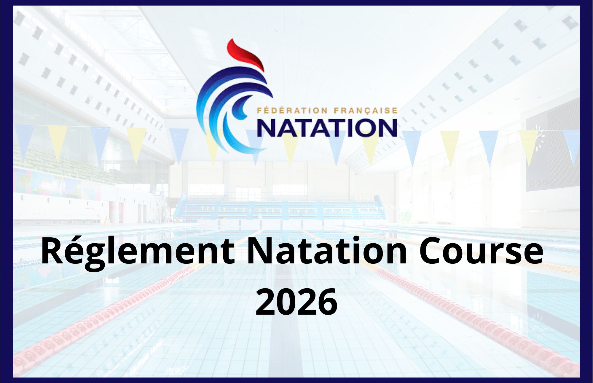 Règlements Natation Course 2026